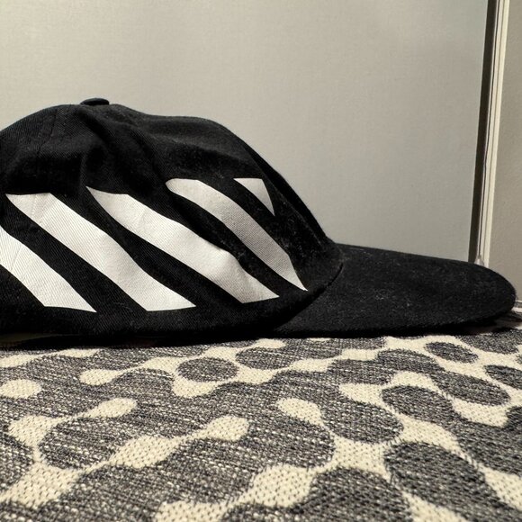 Off-White Striped Diag Canvas Hat / Cap - Picture 2 of 5
